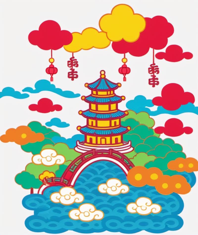 00072-4057249605-china chic emoticon, Auspicious clouds, pavilion in the middle of the lake, _lora_cic_0.7_.png